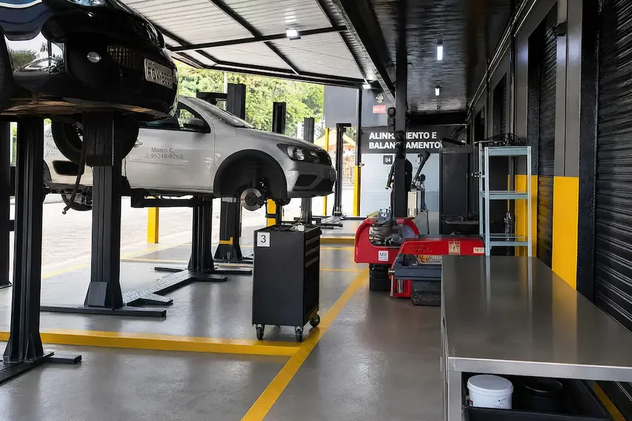 Elevadores da oficina 01 Auto Car